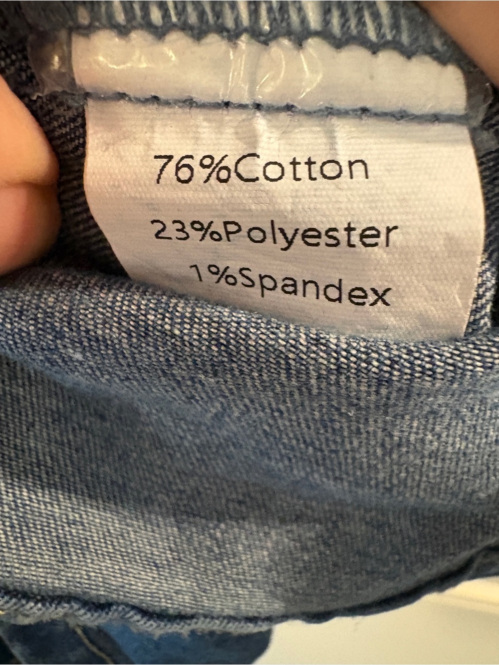 Emerson Lang blue denim corset top with button front and open back L (smaller) - Picture 9 of 11